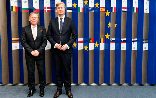 Reunión con el embajador de la Unión Europea 